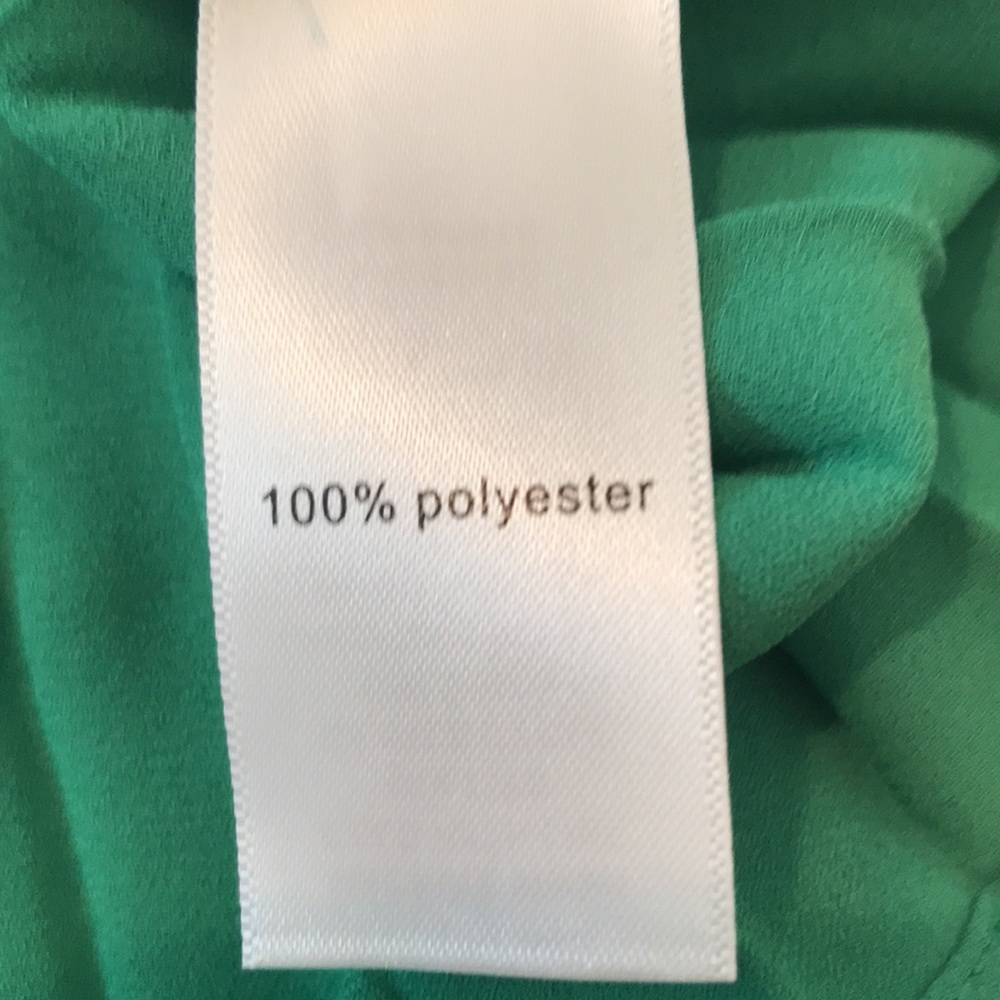 Maurices, NWOT, a-line Kelly green tank with folded accents 🌷 - Picture 6 of 8